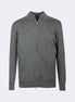 Dark Grey Melange Knitwear