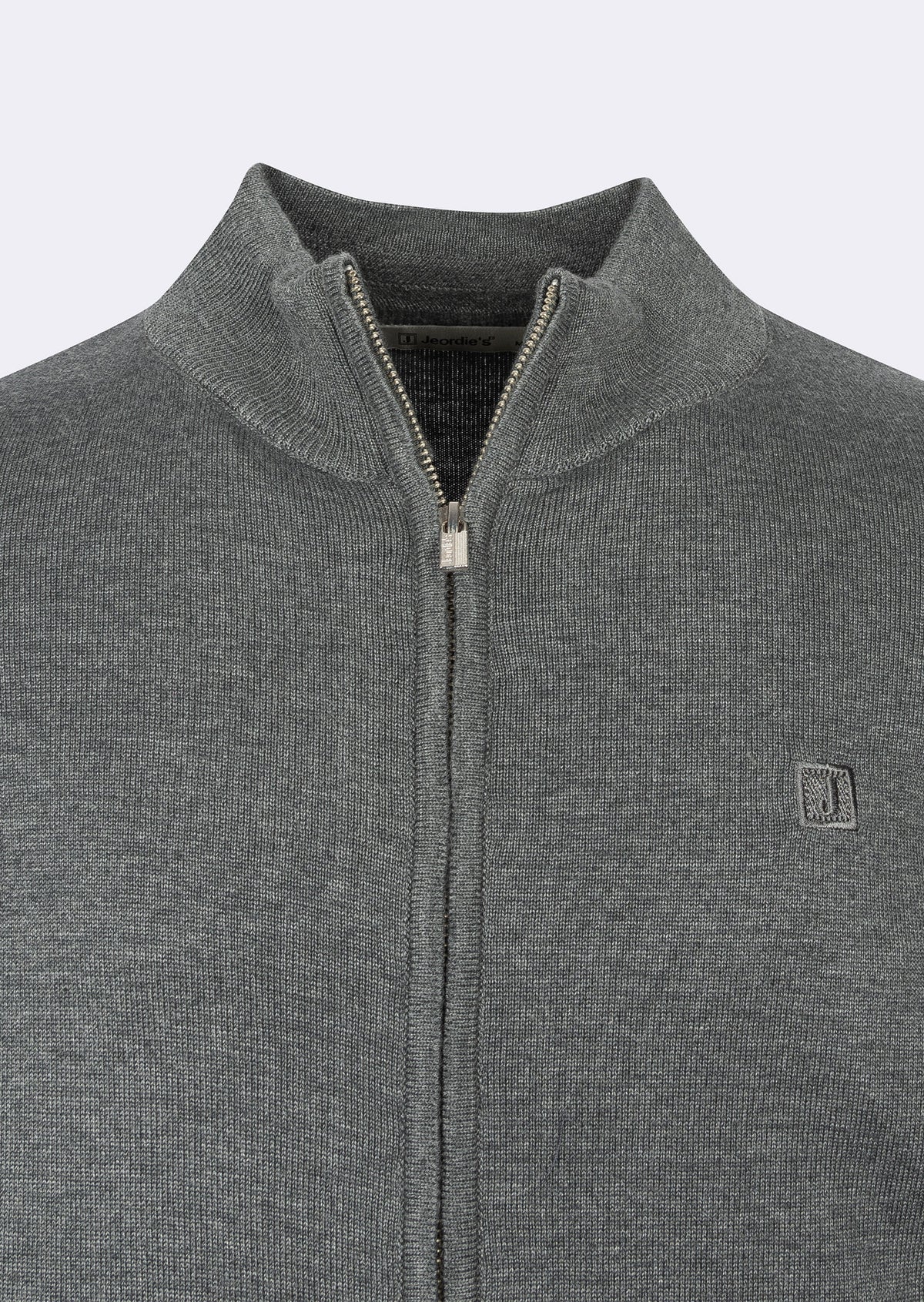 Dark Grey Melange Knitwear