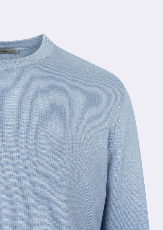 Melange Blue Knitwear