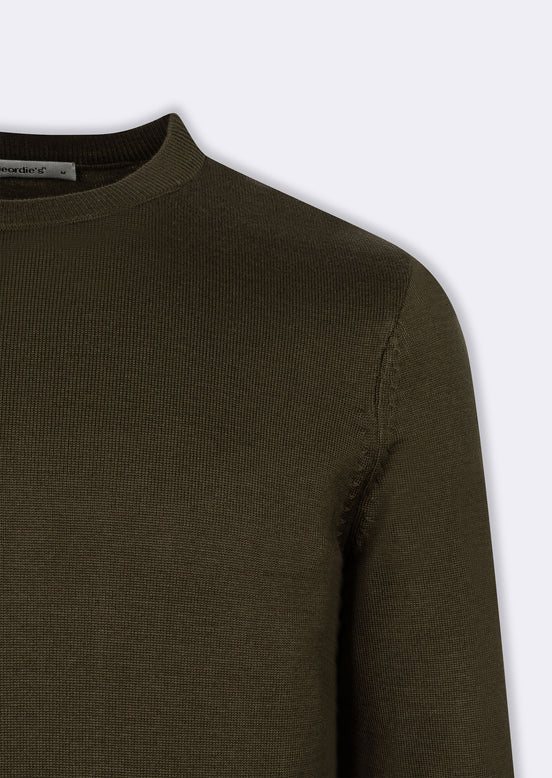 Dark Khaki Knitwear