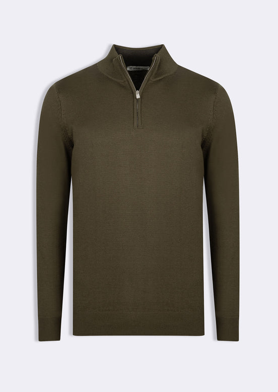 Dark Khaki Knitwear