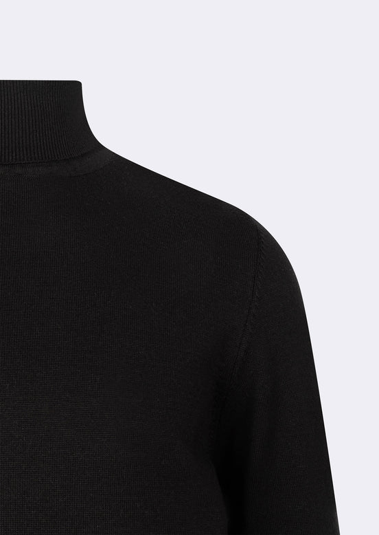 Black Knitwear