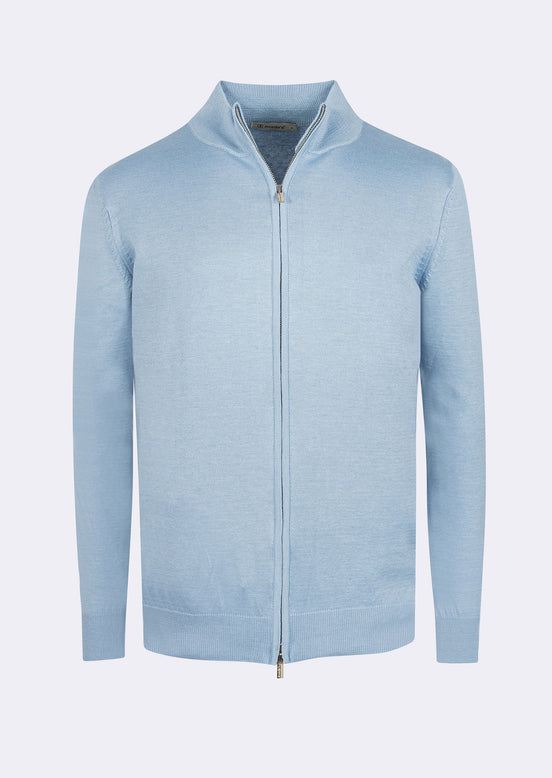 Melange Blue Knitwear
