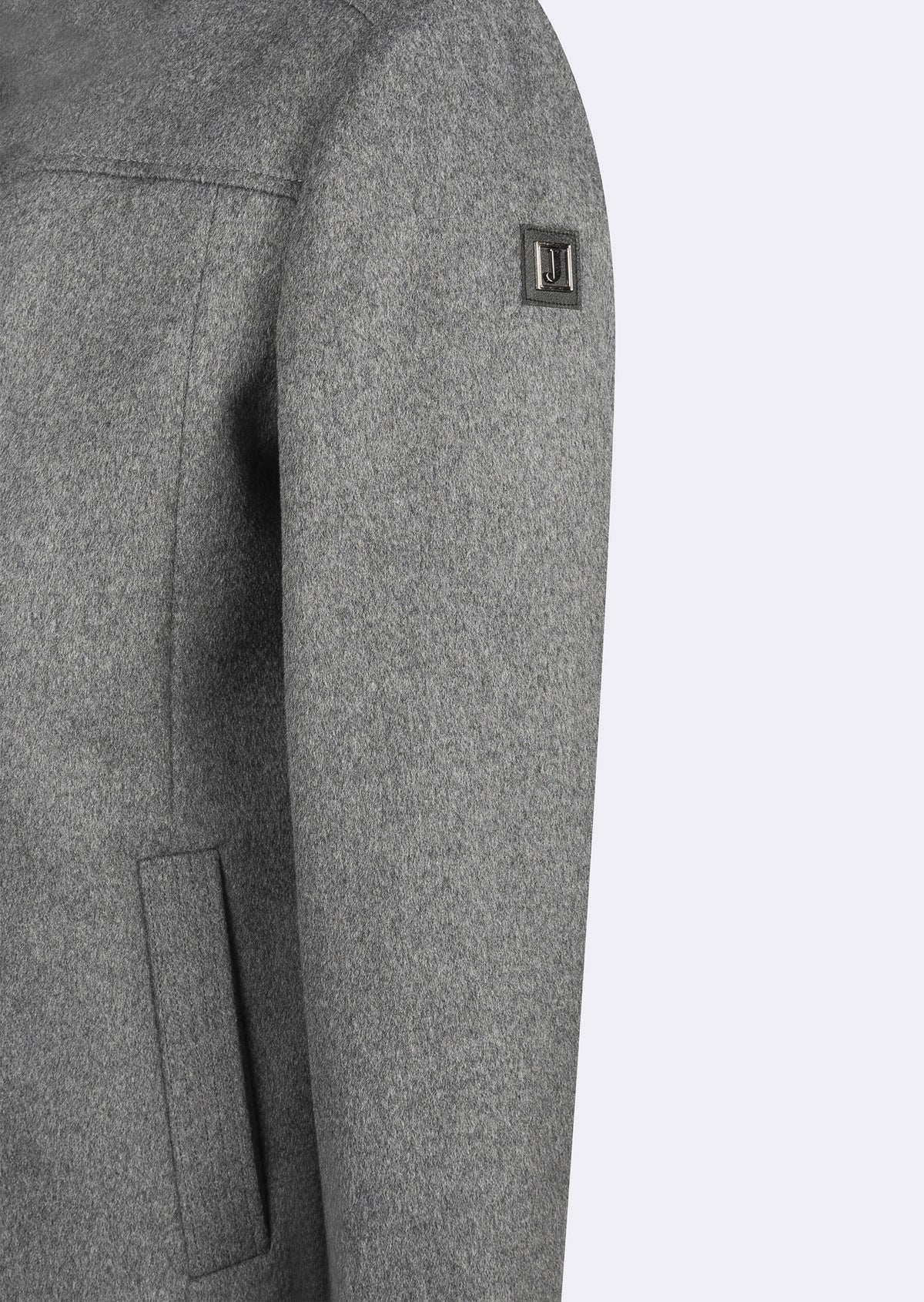 Grey Wool Coat