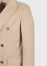 Beige Wool Coat