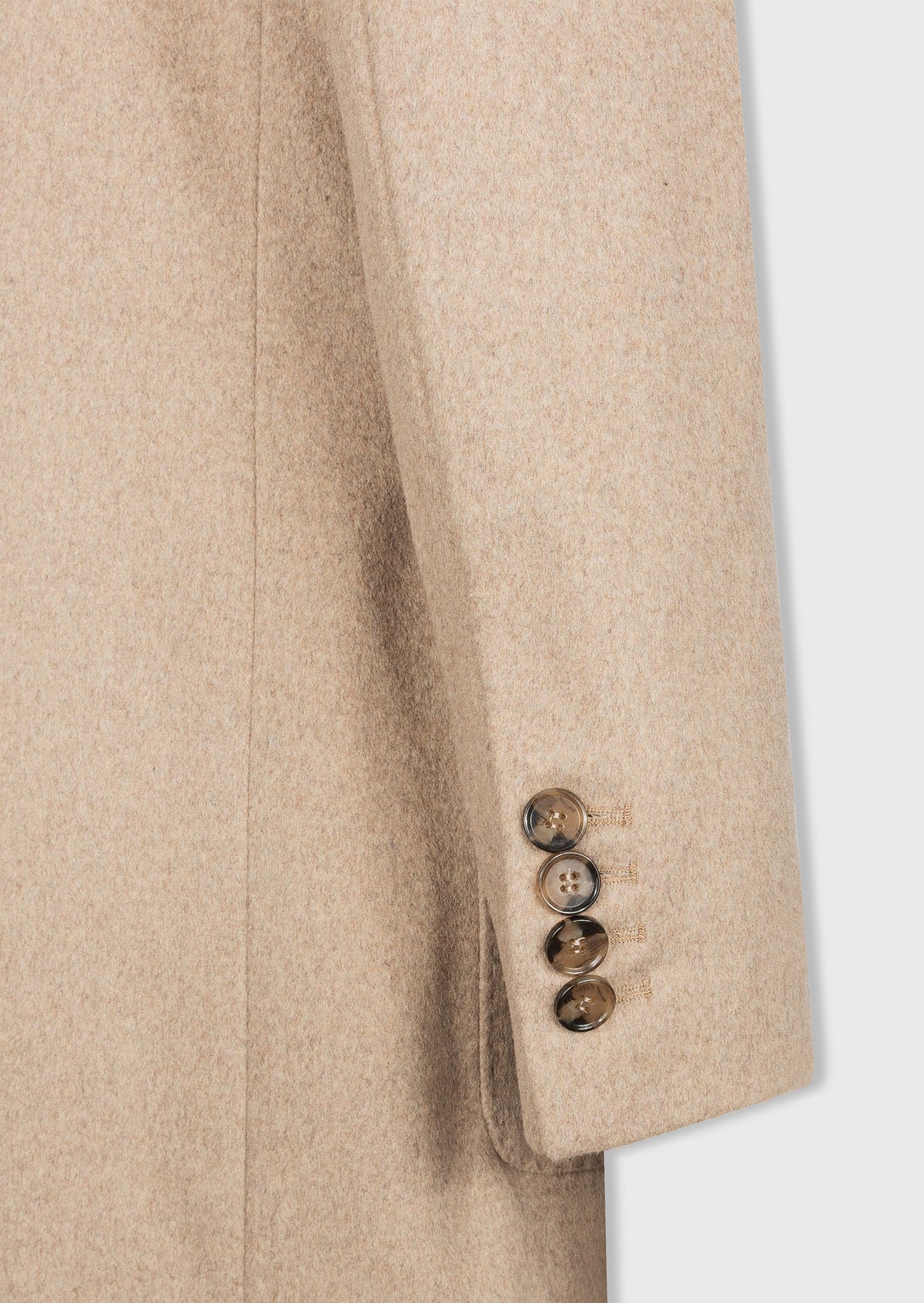 Beige Wool Coat