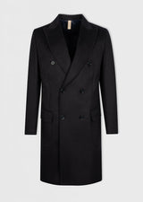 Navy Wool Coat