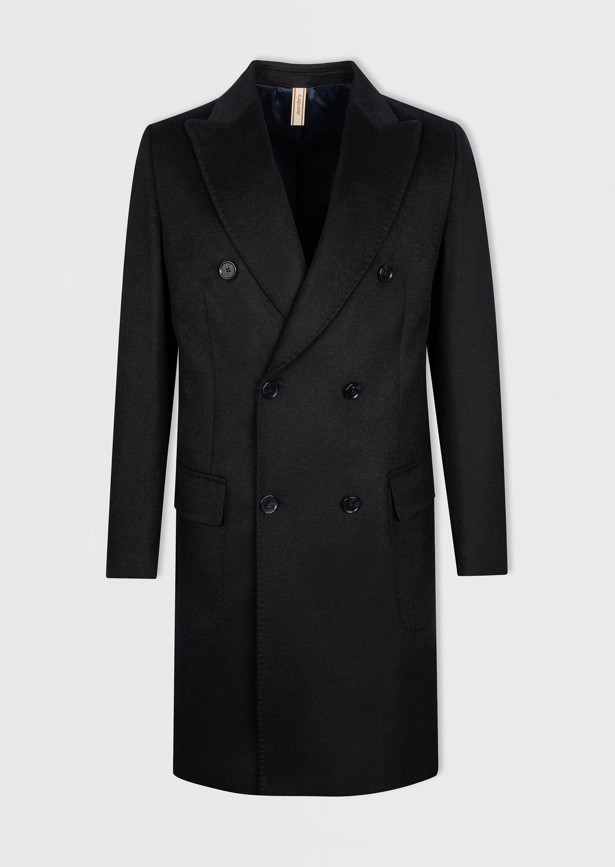 Navy Wool Coat