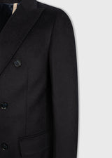 Navy Wool Coat