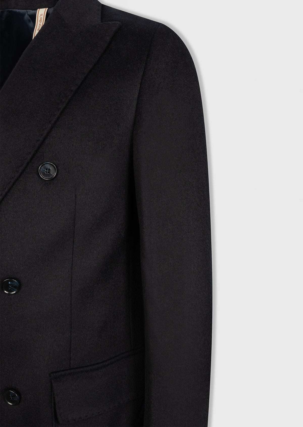 Navy Wool Coat