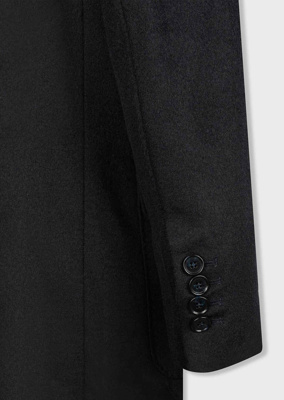 Navy Wool Coat