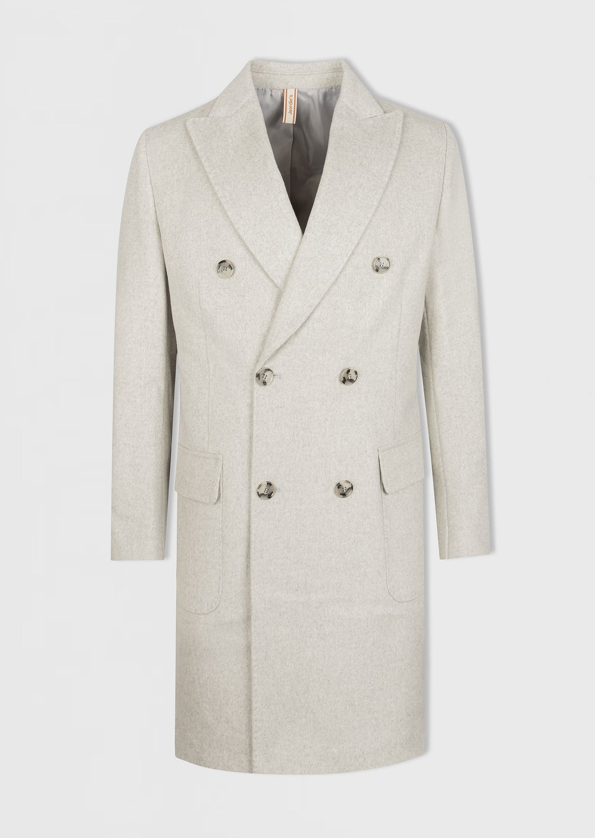 Light Grey Wool Coat