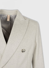 Light Grey Wool Coat