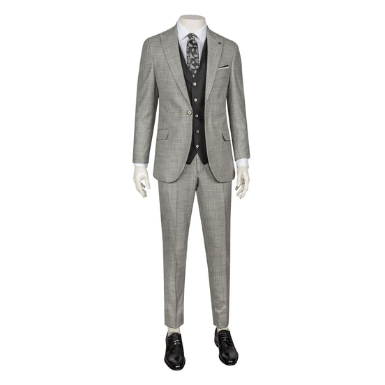 Grey Three-Piece Suit