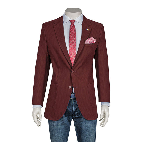 Burgundy Blazer