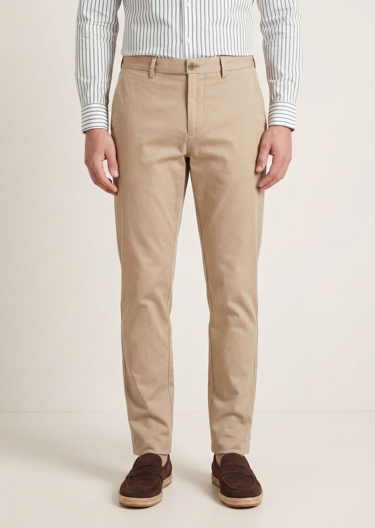 Beige Chino & Casual Pant