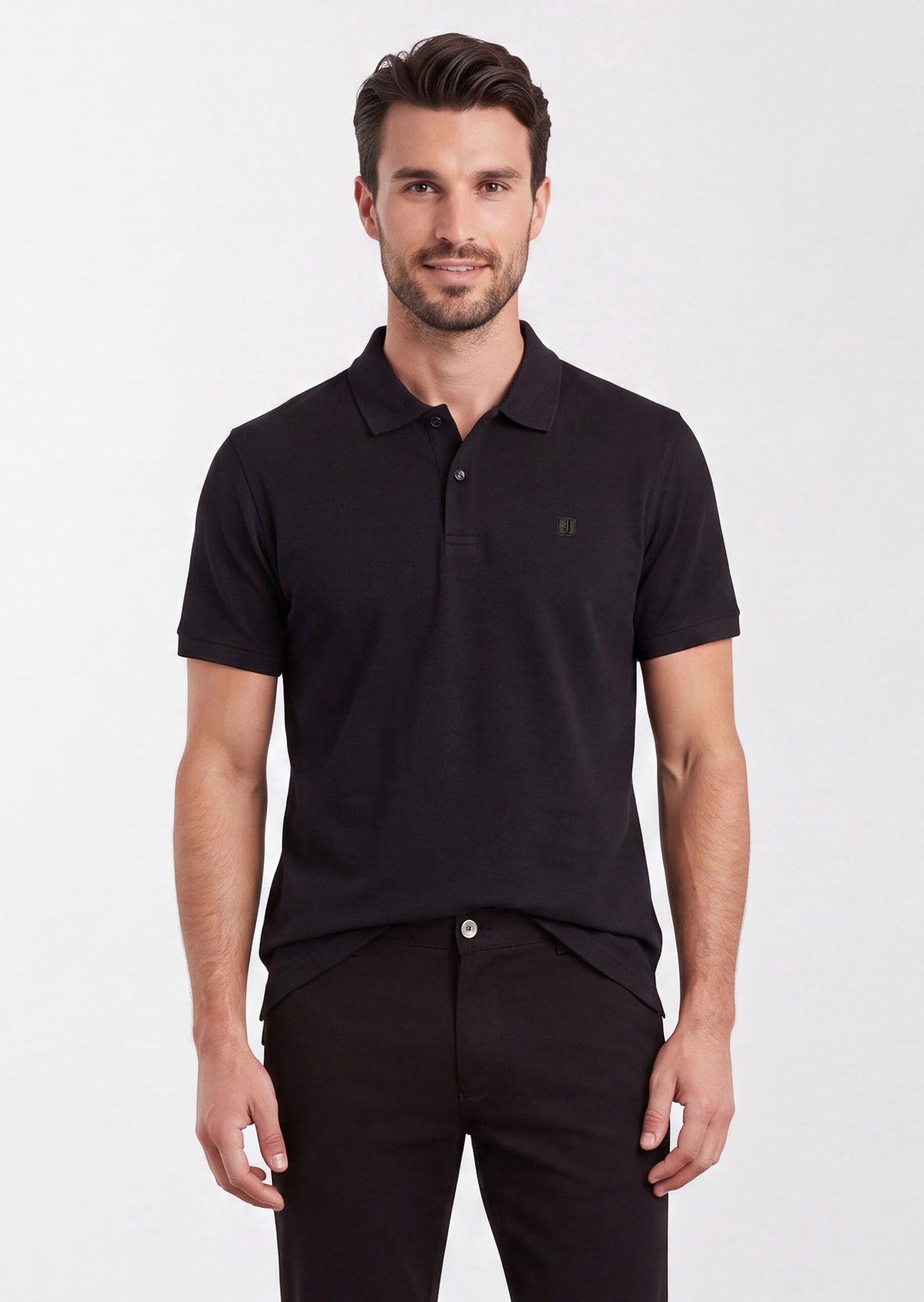 Black Polo T-Shirt