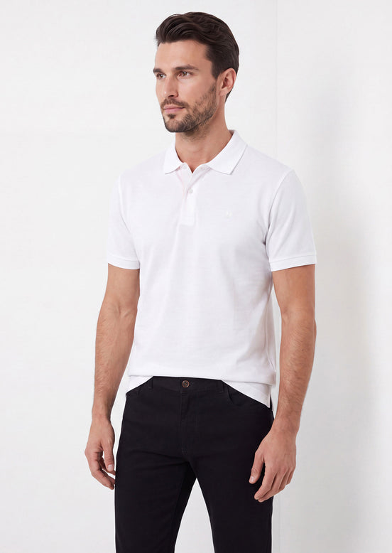 White Polo T-Shirt