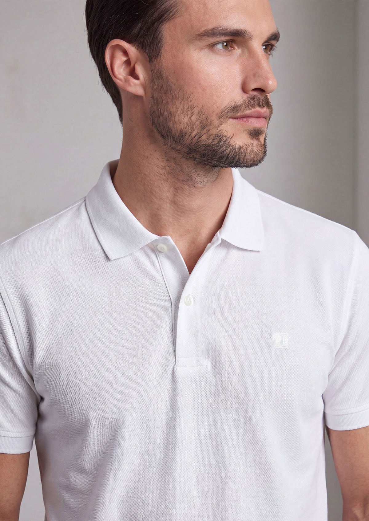 White Polo T-Shirt