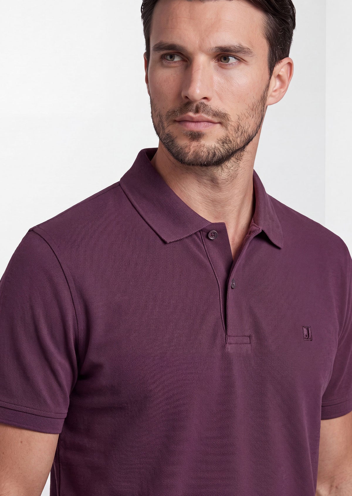 Dark Purple Polo T-Shirt