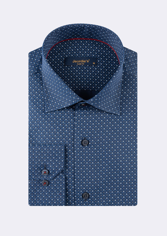 Navy - Blue Long Sleeve Shirt