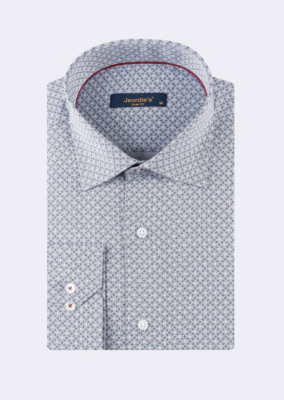 Grey - Navy Long Sleeve Shirt
