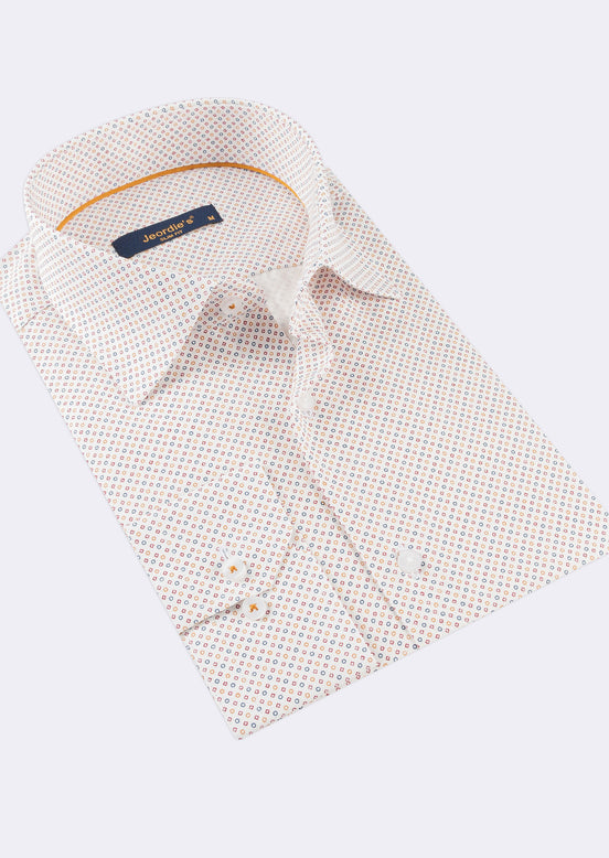 White - Yellow Long Sleeve Shirt