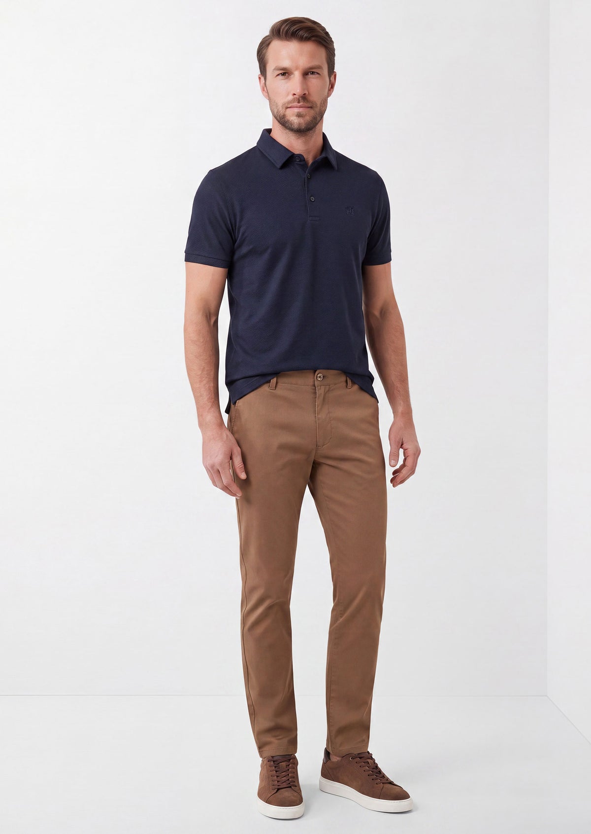Navy Polo T-Shirt