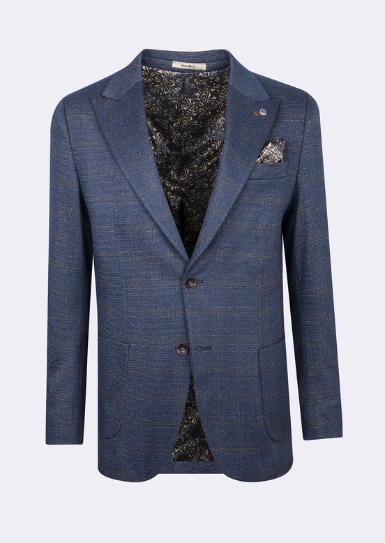 Navy - Tan Blazer