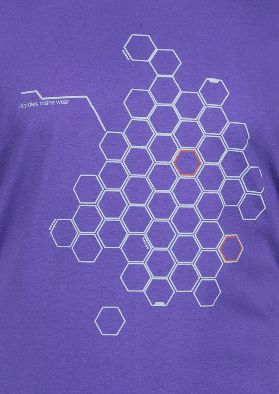Purple Crew Neck T-shirt