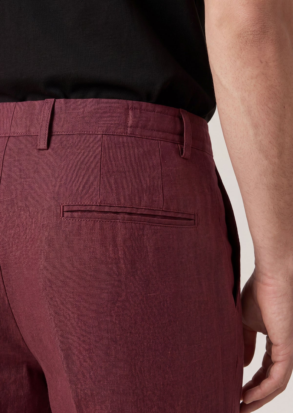 Burgundy Chino & Casual Pant