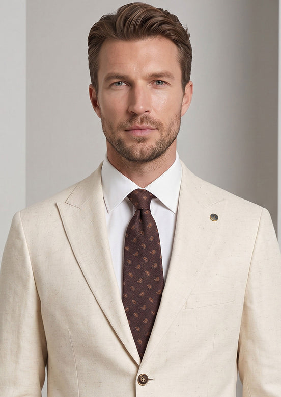 Beige Suit