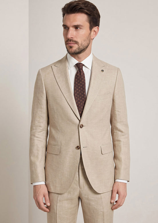 Dark Beige Suit