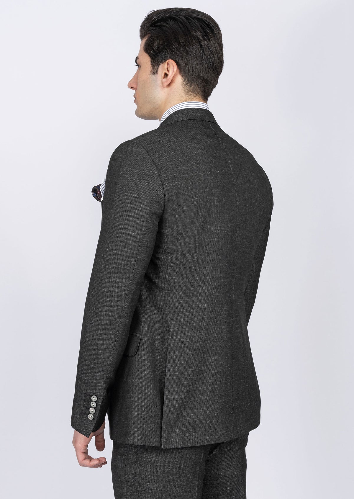Black Three-Piece Suit