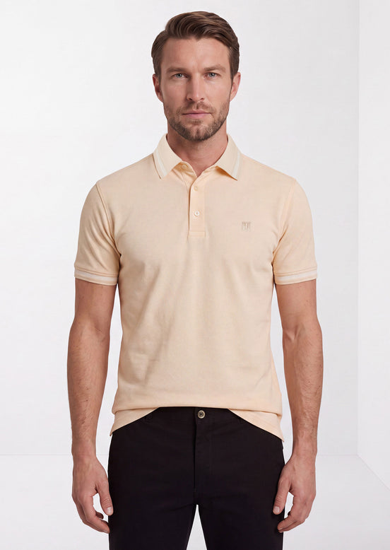 Beige Polo T-Shirt