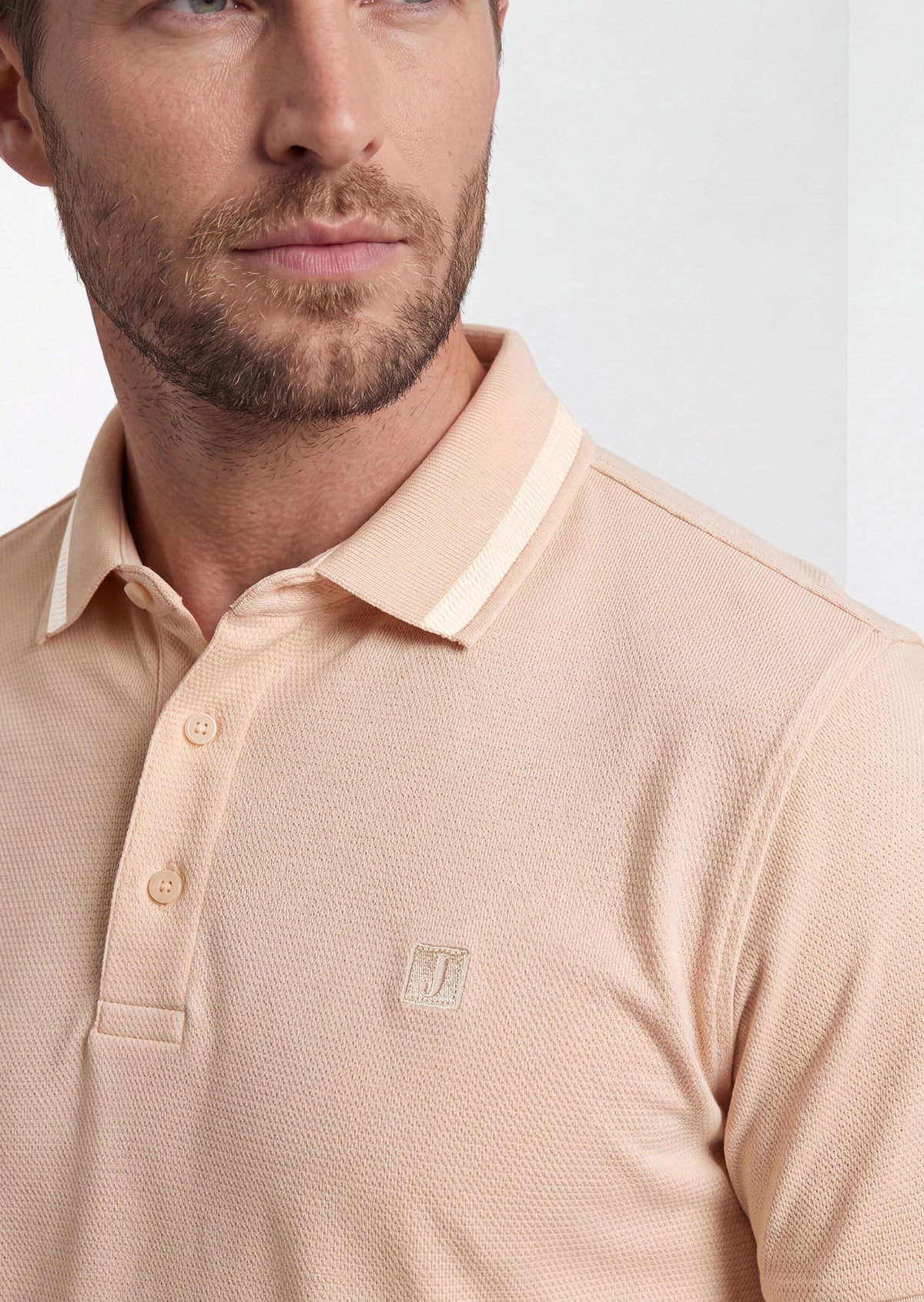 Beige Polo T-Shirt