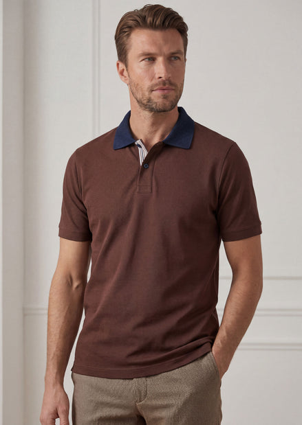 Brown Polo T-Shirt