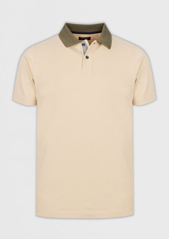 Beige Polo T-Shirt