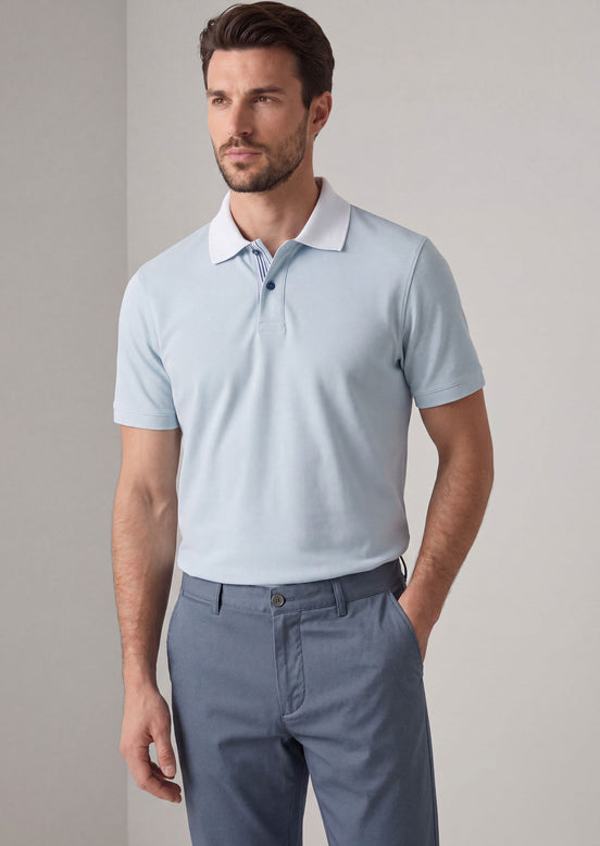 Light Blue Polo T-Shirt