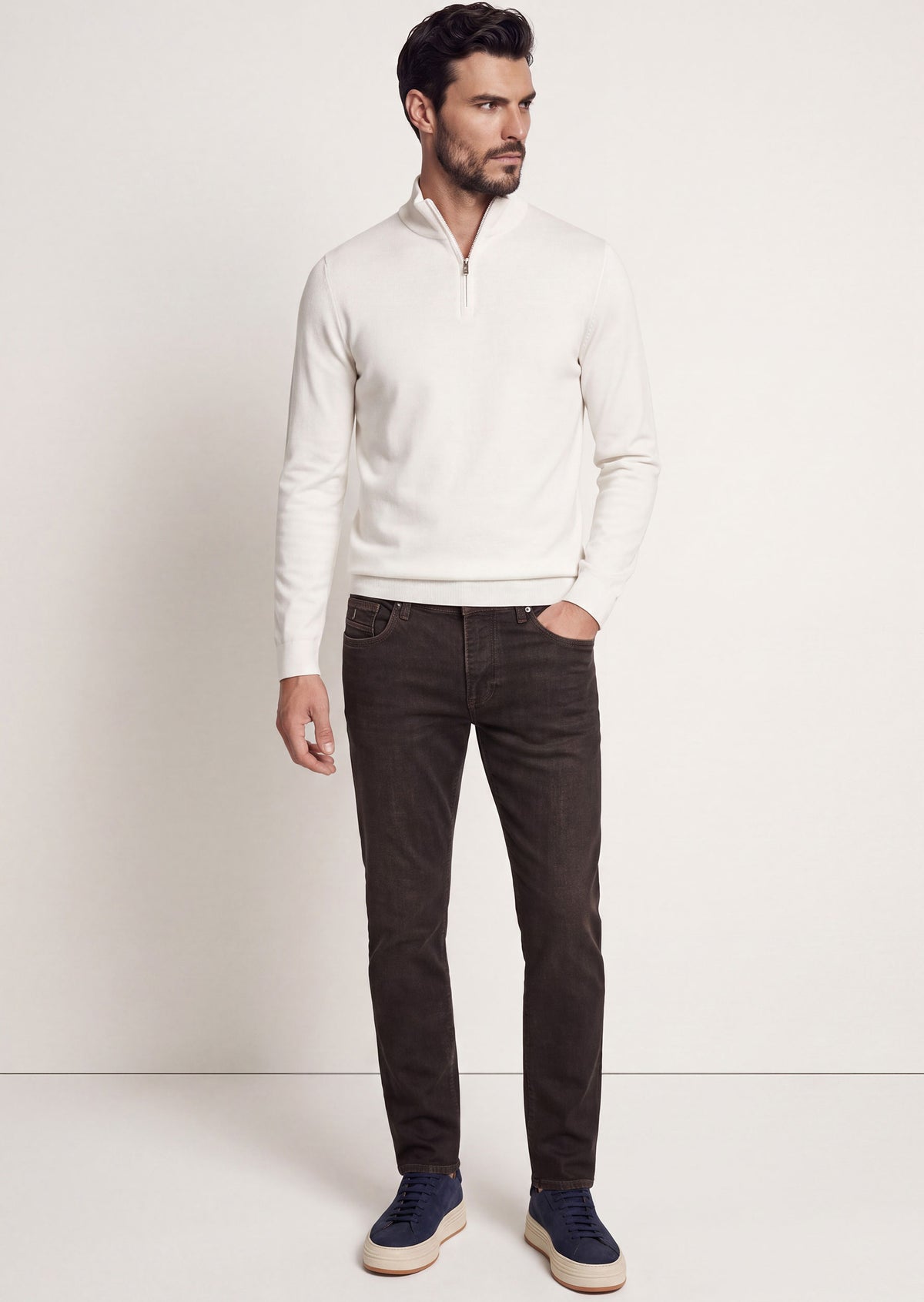Dark Brown Jean