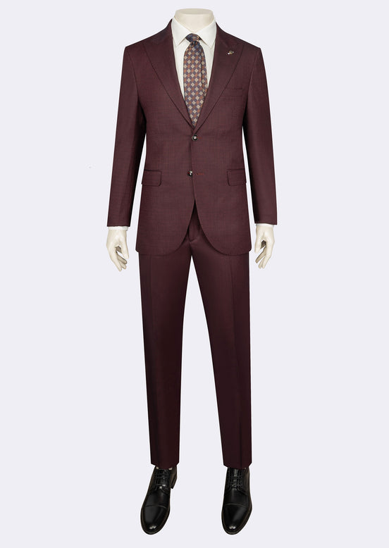 Burgundy Suit