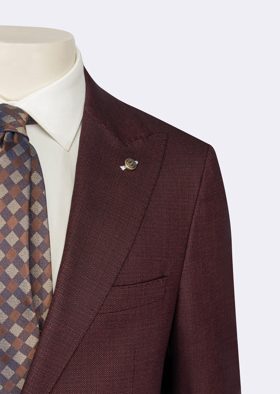 Burgundy Suit