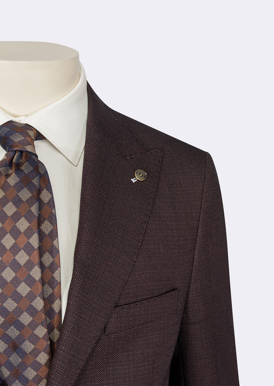 Dark Burgundy Suit