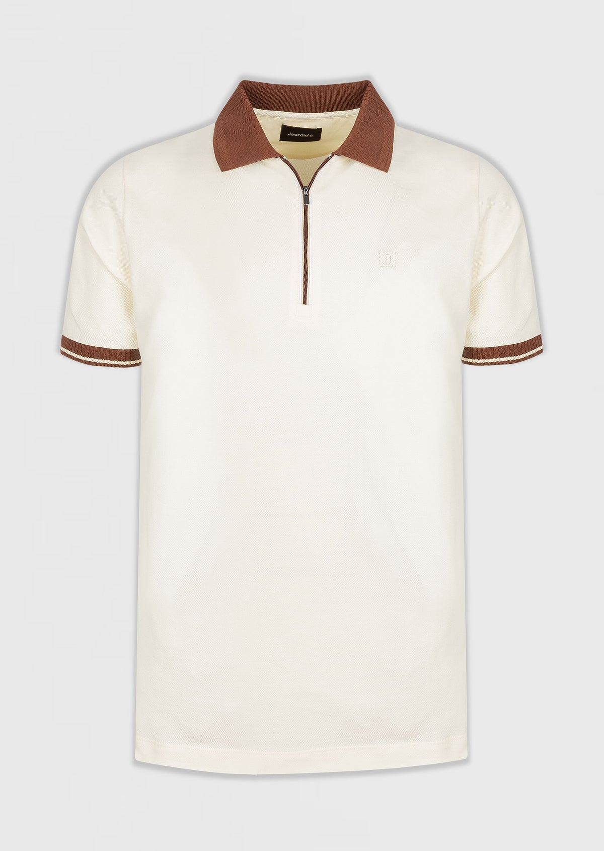 Cream Polo T-Shirt