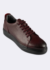 Black - Burgundy Trainers