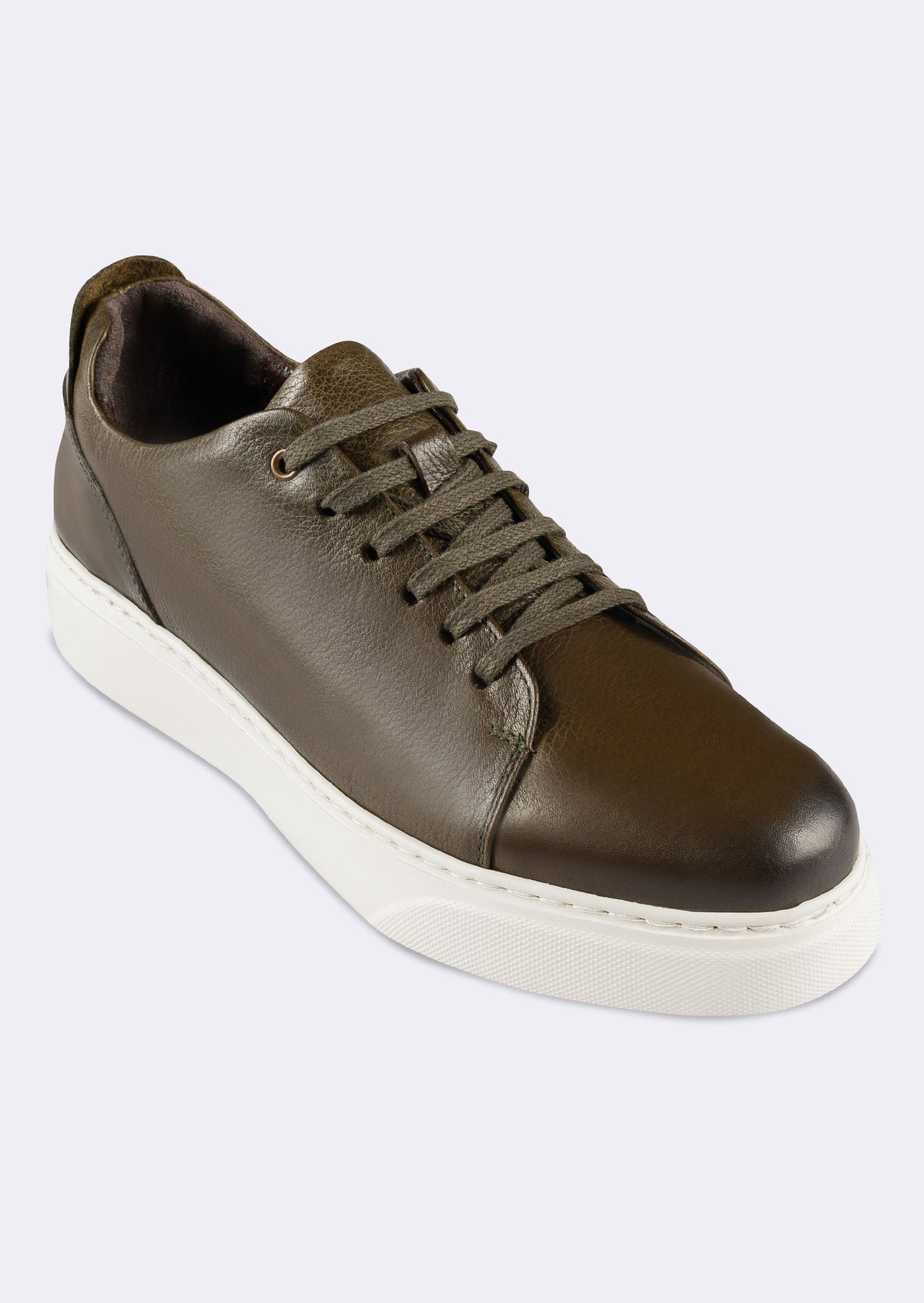 White - Khaki Trainers