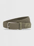 Khaki Leather Belt