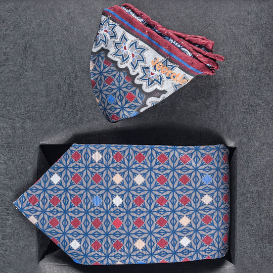 Color Tie & Pocket Square Set