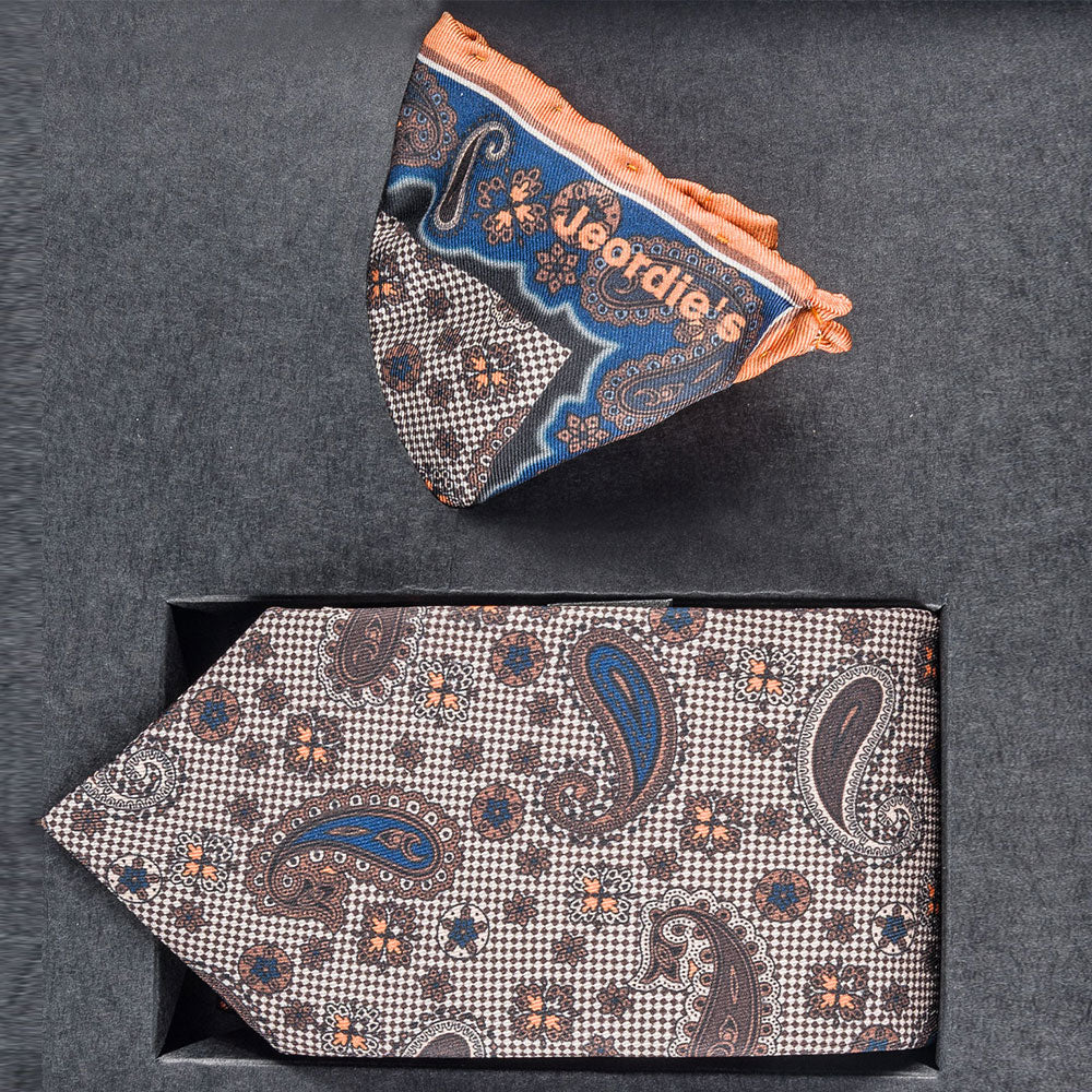 Color Tie & Pocket Square Set