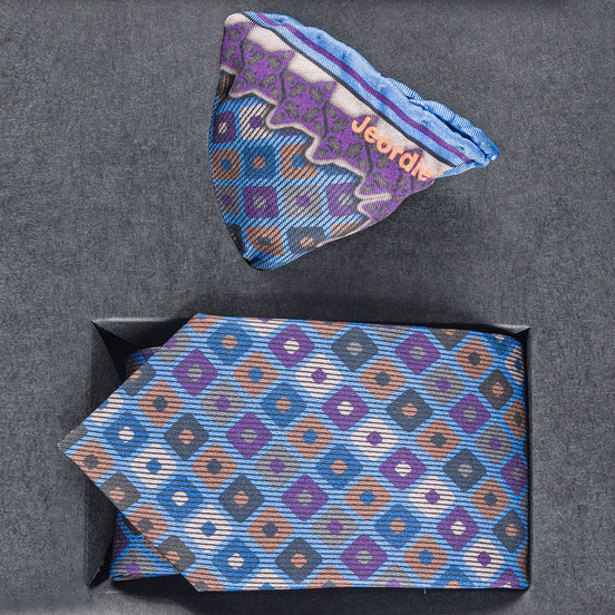 Color Tie & Pocket Square Set